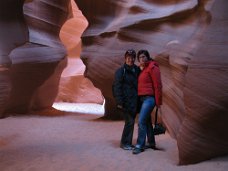 IMG_0305 At the entrance to the Antelope Canyon