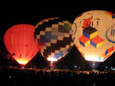 IMG_3287 The Balloon Fiesta start before sunrise with the 